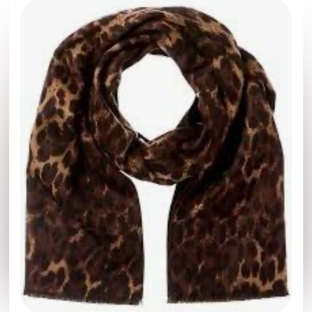 NWT! Amicale Cashmere Doubleface Cashmere Scarf